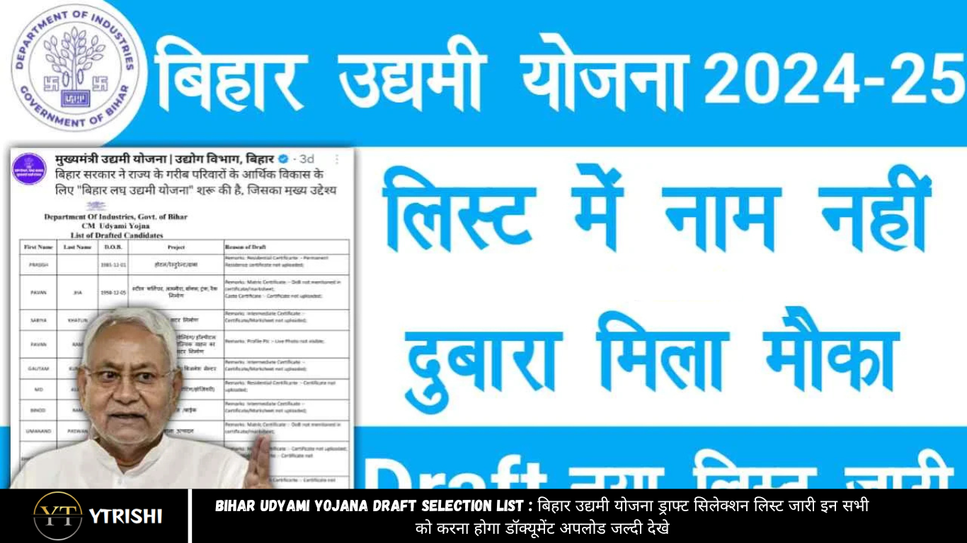 Yojana Draft Selection